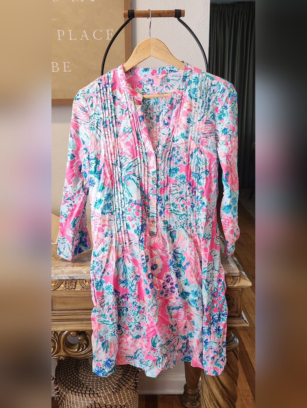 Lilly Pulitzer Natalie Shirtdress Women's small